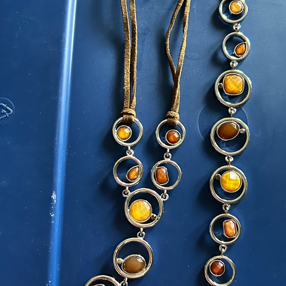 Lia Sophia necklace and Bracelet Set